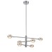 Люстра Delight Collection MX22030002-6A chrome/clear