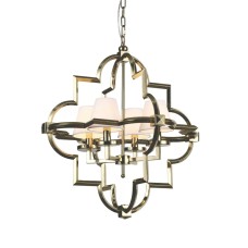 Люстра Delight Collection Mandeville M brass/white