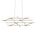 Люстра Delight Collection Molecular 14 black/gold