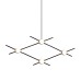 Люстра Delight Collection Molecular 4 black/gold