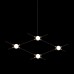 Люстра Delight Collection Molecular 4 black/gold