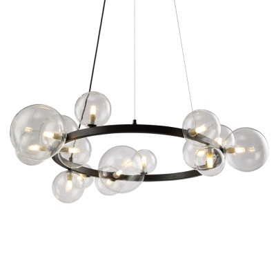 Люстра Delight Collection OMG1075R black/clear