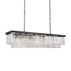 Люстра Delight Collection Odeon 12C/P black/clear