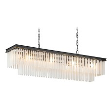 Люстра Delight Collection Odeon 12C/P black/frost