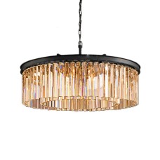 Люстра Delight Collection Odeon 6R black/amber