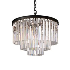 Люстра Delight Collection Odeon 6 black/clear