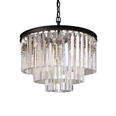 Люстра Delight Collection Odeon 6 black/clear