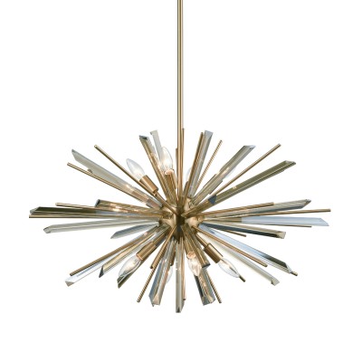 Люстра Delight Collection P68112-8AB antique brass