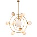 Люстра Delight Collection Planet 13 brass