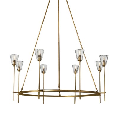 Люстра Delight Collection Torche De Verre 8 gold