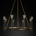 Люстра Delight Collection Torche De Verre 8 gold