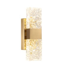 Настенный светильник Delight Collection 88068W gold/clear