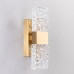 Настенный светильник Delight Collection 88068W gold/clear
