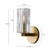 Настенный светильник Delight Collection 8816W gold/clear
