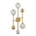 Настенный светильник Delight Collection Fluxus 3 gold