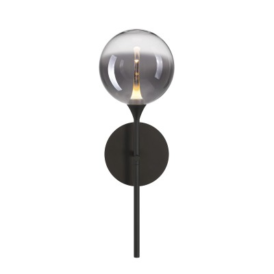 Настенный светильник Delight Collection MB23001045H-1B black/smoky