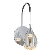 Настенный светильник Delight Collection MB24001004-1A chrome/clear