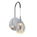 Настенный светильник Delight Collection MB24001004-1A chrome/clear