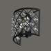 Настенный светильник Delight Collection Spencer 2 chrome