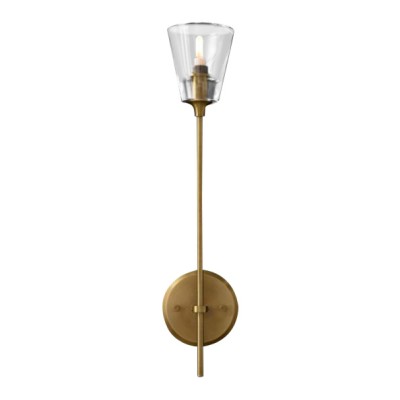 Настенный светильник Delight Collection Torche De Verre 1 light gold