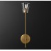 Настенный светильник Delight Collection Torche De Verre 1 light gold