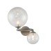 Настенный светильник Delight Collection Wendt 2 grey/clear