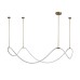 Подвесной светильник Delight Collection 10521P brass/white