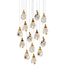 Подвесной светильник Delight Collection 9701P/15R brass