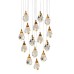 Подвесной светильник Delight Collection 9701P/15R brass