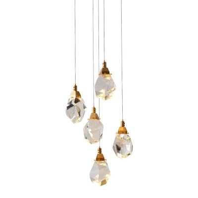 Подвесной светильник Delight Collection 9701P/5R brass