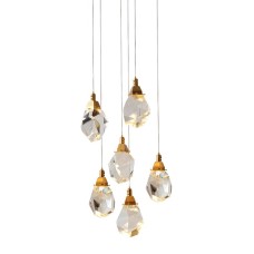 Подвесной светильник Delight Collection 9701P/6R brass