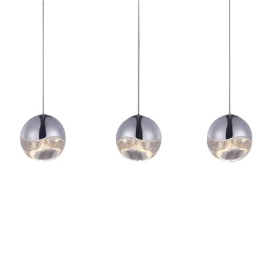 Подвесной светильник Delight Collection Globo 3 nickel