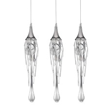 Подвесной светильник Delight Collection Goddess Tears 3 chrome