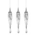 Подвесной светильник Delight Collection Goddess Tears 3 chrome