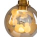 Подвесной светильник Delight Collection KG1148P brass/amber