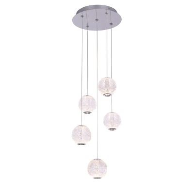 Подвесной светильник Delight Collection MD20001012-5A chrome