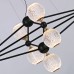 Подвесной светильник Delight Collection MD20022005-9B black/chrome