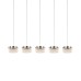 Подвесной светильник Delight Collection MD21020075-5B chrome
