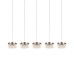 Подвесной светильник Delight Collection MD21020075-5B satin nickel