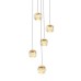 Подвесной светильник Delight Collection MD22001052-5A gold