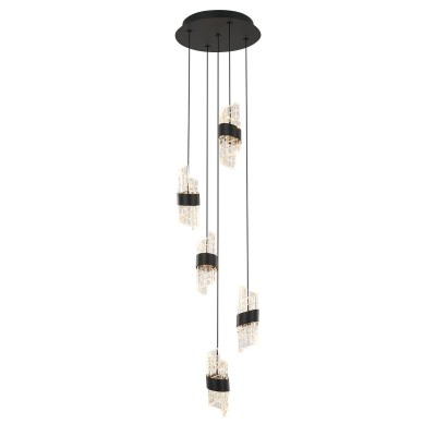 Подвесной светильник Delight Collection MD23001022-5A matt black