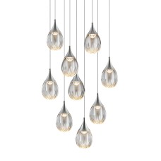 Подвесной светильник Delight Collection MD24001004-9A chrome/clear