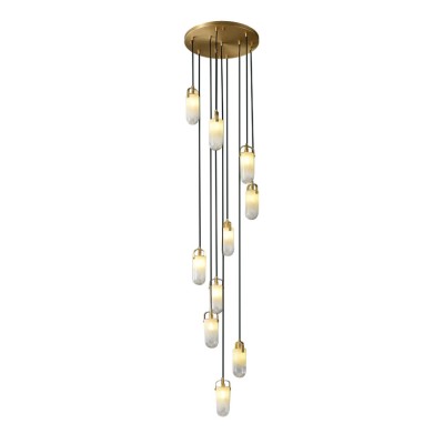 Подвесной светильник Delight Collection MT9056-10H brass