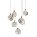 Подвесной светильник Delight Collection OD2440-7 gold/clear