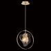 Подвесной светильник Delight Collection P60669-1 gold/clear