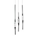 Подвесной светильник Delight Collection Pezzo 3 pearl black