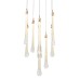 Подвесной светильник Delight Collection Teardrop 10 gold
