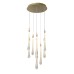 Подвесной светильник Delight Collection Teardrop 10 gold