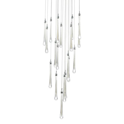 Подвесной светильник Delight Collection Teardrop 19 chrome