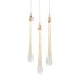 Подвесной светильник Delight Collection Teardrop 3 gold